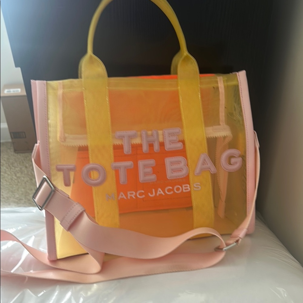 Marc Jacobs Yellow and orange Tote Bag